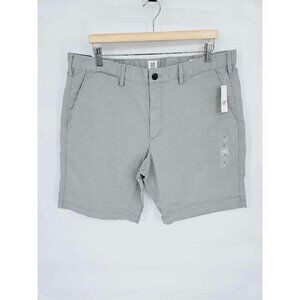 GAP Gray Men’s Flat Front Gray Shorts Size 36